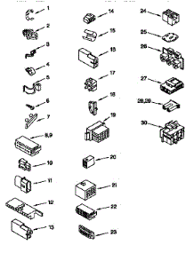 Wiring Harness parts for Kenmore Washer 110.26892691 (11026892691, 110 26892691) from AppliancePartsPros.com