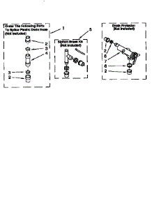 Water System parts for Kenmore Washer 110.26904691 (11026904691, 110 26904691) from AppliancePartsPros.com