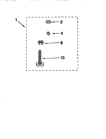 Miscellaneous parts for Kenmore Washer 110.26904691 (11026904691, 110 26904691) from AppliancePartsPros.com