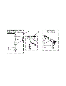 Water System parts for Kenmore Washer 110.26914690 (11026914690, 110 26914690) from AppliancePartsPros.com