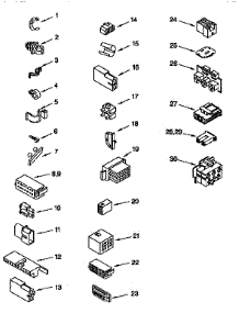 Wiring Harness parts for Kenmore Washer 110.26932690 (11026932690, 110 26932690) from AppliancePartsPros.com
