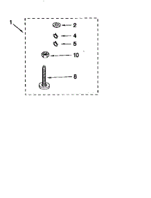 Miscellaneous parts for Kenmore Washer 110.26932691 (11026932691, 110 26932691) from AppliancePartsPros.com