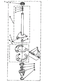 Brake And Drive Tube parts for Kenmore Washer 110.26934690 (11026934690, 110 26934690) from AppliancePartsPros.com