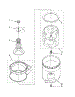 Agitator, Basket And Tub Parts