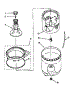 Agitator, Basket And Tub
