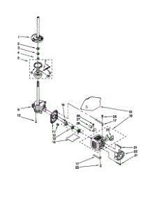 Brake / Clutch / Gearcase / Motor / Pump parts for Kenmore Washer 110.27622791 (11027622791, 110 27622791) from AppliancePartsPros.com