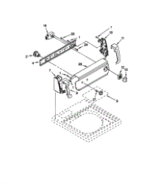 Control Panel parts for Kenmore Washer 110.27622791 (11027622791, 110 27622791) from AppliancePartsPros.com