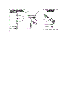 Water System parts for Kenmore Washer 110.27622791 (11027622791, 110 27622791) from AppliancePartsPros.com