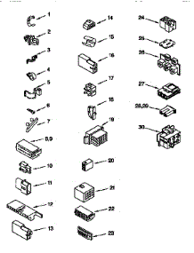 Wiring Harness parts for Kenmore Washer 110.27812691 (11027812691, 110 27812691) from AppliancePartsPros.com