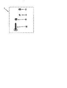 Miscellaneous parts for Kenmore Washer 110.27812692 (11027812692, 110 27812692) from AppliancePartsPros.com