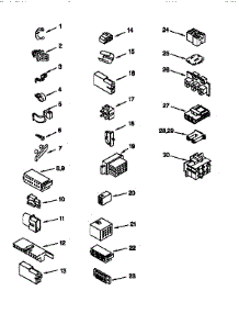 Wiring Harness parts for Kenmore Washer 110.27824790 (11027824790, 110 27824790) from AppliancePartsPros.com