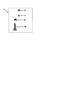 Miscellaneous parts for Kenmore Washer 110.27824790 (11027824790, 110 27824790) from AppliancePartsPros.com