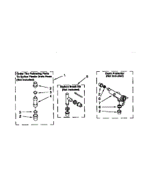 Water System parts for Kenmore Washer 110.27852790 (11027852790, 110 27852790) from AppliancePartsPros.com