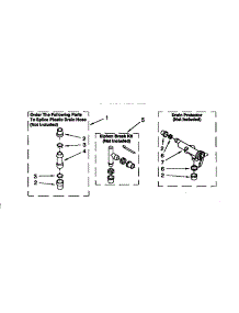 Water System parts for Kenmore Washer 110.27852791 (11027852791, 110 27852791) from AppliancePartsPros.com