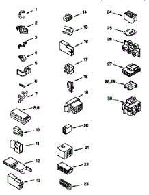 Wiring Harness parts for Kenmore Washer 110.27852791 (11027852791, 110 27852791) from AppliancePartsPros.com