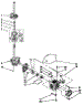 Gearcase, Motor And Pump