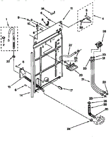 Rear Panel parts for Kenmore Washer 110.27862790 (11027862790, 110 27862790) from AppliancePartsPros.com