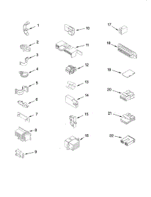 Wiring Harness Parts parts for Kenmore Washer 110.27871600 (11027871600, 110 27871600) from AppliancePartsPros.com