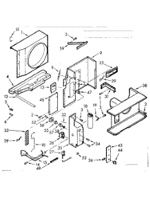 Air Flow Parts parts for Kenmore Heat Pump System 106.71171 (10671171, 106 71171) from AppliancePartsPros.com