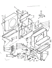 Air Flow Parts parts for Kenmore Heat Pump System 106.71220 (10671220, 106 71220) from AppliancePartsPros.com