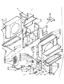 Air Flow Parts parts for Kenmore Heat Pump System 106.71221 (10671221, 106 71221) from AppliancePartsPros.com