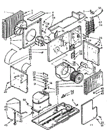 Unit Parts parts for Kenmore Heat Pump System 106.71340 (10671340, 106 71340) from AppliancePartsPros.com