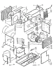 Unit Parts parts for Kenmore Heat Pump System 106.71372 (10671372, 106 71372) from AppliancePartsPros.com