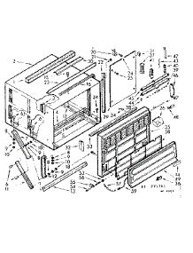 Cabinet Parts parts for Kenmore Heat Pump System 106.71781 (10671781, 106 71781) from AppliancePartsPros.com