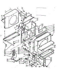 Air Flow Parts parts for Kenmore Heat Pump System 106.71820 (10671820, 106 71820) from AppliancePartsPros.com