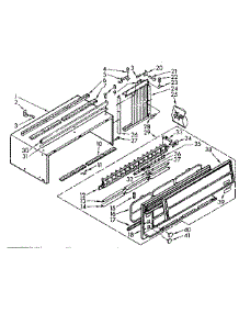 Cabinet Parts parts for Kenmore Heat Pump System 106.72000 (10672000, 106 72000) from AppliancePartsPros.com