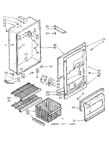 Liner Parts parts for Kenmore Freezer 106.720452 (106720452, 106 720452) from AppliancePartsPros.com