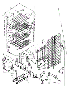 Unit Parts parts for Kenmore Freezer 106.721121 (106721121, 106 721121) from AppliancePartsPros.com