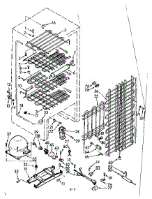 Unit Parts parts for Kenmore Freezer 106.721211 (106721211, 106 721211) from AppliancePartsPros.com