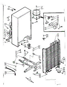 Unit Parts parts for Kenmore Freezer 106.721241 (106721241, 106 721241) from AppliancePartsPros.com