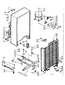 Unit Parts parts for Kenmore Freezer 106.721302 (106721302, 106 721302) from AppliancePartsPros.com