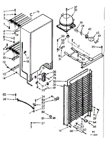 Unit Parts parts for Kenmore Freezer 106.721421 (106721421, 106 721421) from AppliancePartsPros.com