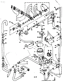 Water System parts for Kenmore Washer Dryer Combo 110.6310810 (1106310810, 110 6310810) from AppliancePartsPros.com