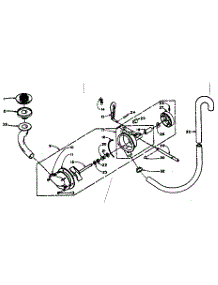 Pump Assembly - Parts parts for Kenmore Washer 110.6312801 (1106312801, 110 6312801) from AppliancePartsPros.com