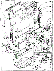 Wringer Gear Case parts for Kenmore Washer 110.6312801 (1106312801, 110 6312801) from AppliancePartsPros.com