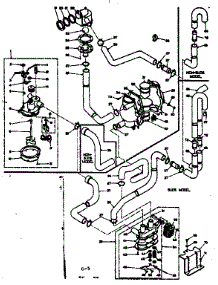Water System parts for Kenmore Washer 110.6314700 (1106314700, 110 6314700) from AppliancePartsPros.com