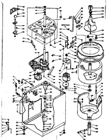 Machine Sub-Assembly parts for Kenmore Washer 110.6314761 (1106314761, 110 6314761) from AppliancePartsPros.com