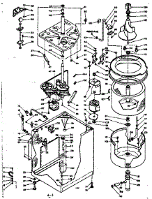 Machine Sub-Assembly parts for Kenmore Washer 110.6314803 (1106314803, 110 6314803) from AppliancePartsPros.com