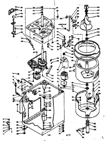 Machine Sub-Assembly parts for Kenmore Washer 110.6314851 (1106314851, 110 6314851) from AppliancePartsPros.com