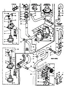 Water System parts for Kenmore Washer 110.6314853 (1106314853, 110 6314853) from AppliancePartsPros.com