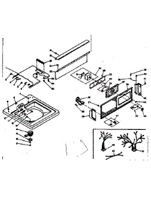 Top And Console Assembly parts for Kenmore Washer 110.6315751 (1106315751, 110 6315751) from AppliancePartsPros.com