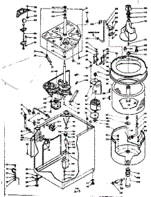 Machine Sub-Assembly parts for Kenmore Washer 110.6315760 (1106315760, 110 6315760) from AppliancePartsPros.com