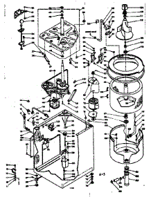 Machine Sub-Assembly parts for Kenmore Washer 110.6315802 (1106315802, 110 6315802) from AppliancePartsPros.com