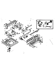 Top And Console parts for Kenmore Washer 110.6315804 (1106315804, 110 6315804) from AppliancePartsPros.com