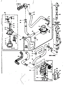 Water System parts for Kenmore Washer 110.6315804 (1106315804, 110 6315804) from AppliancePartsPros.com