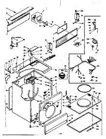 Machine Sub-Assembly parts for Kenmore Dryer 110.6317732 (1106317732, 110 6317732) from AppliancePartsPros.com